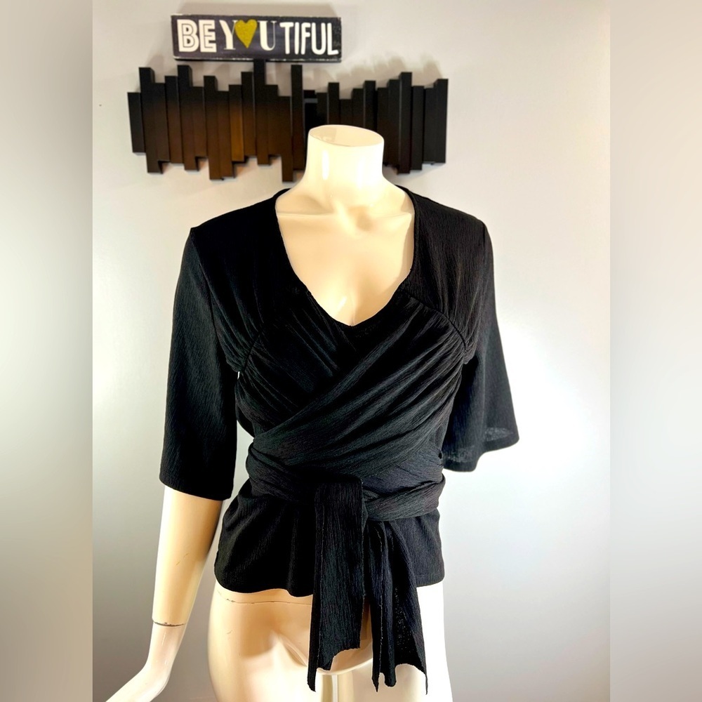 Zara Wrapped Top Size Medium